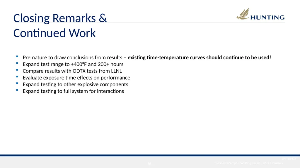 International Perforating Symposium (IPS) 2016 - slide 26 of 26