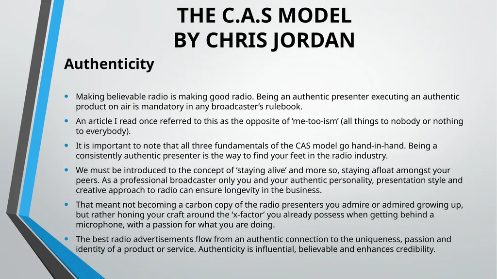 Broadcasting Basics and Methodologies UNIT 1 - slide 14 of 21