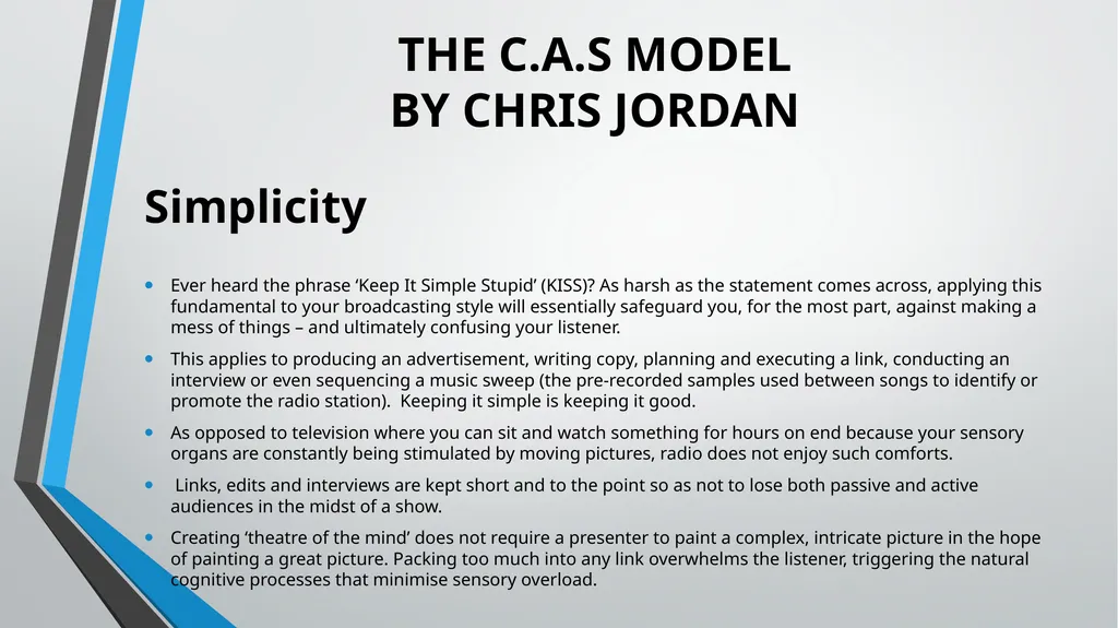Broadcasting Basics and Methodologies UNIT 1 - slide 15 of 21