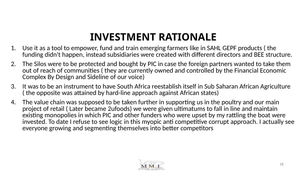Request for intervention from Standing Committee - slide 18 of 32