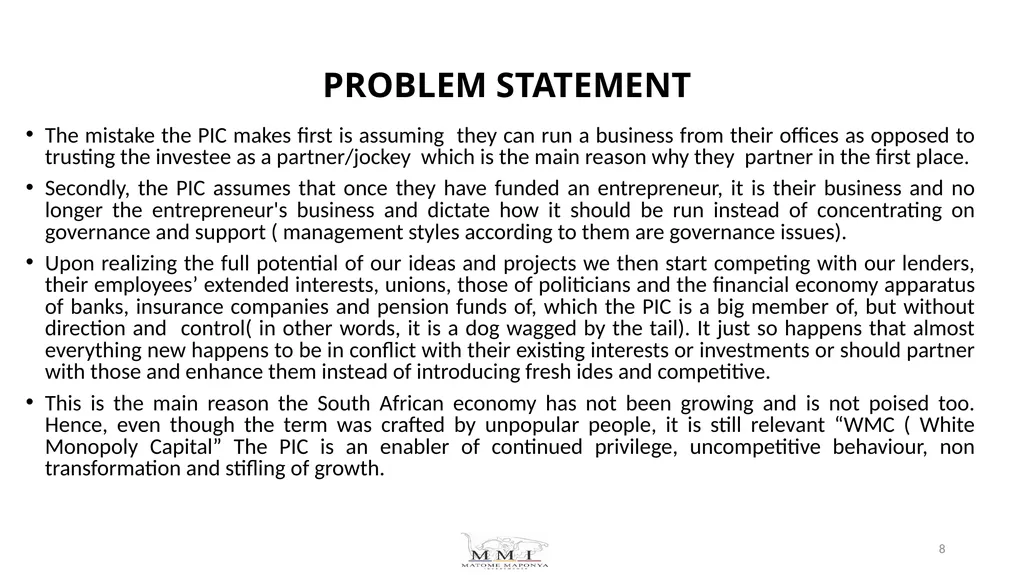 Request for intervention from Standing Committee - slide 8 of 32