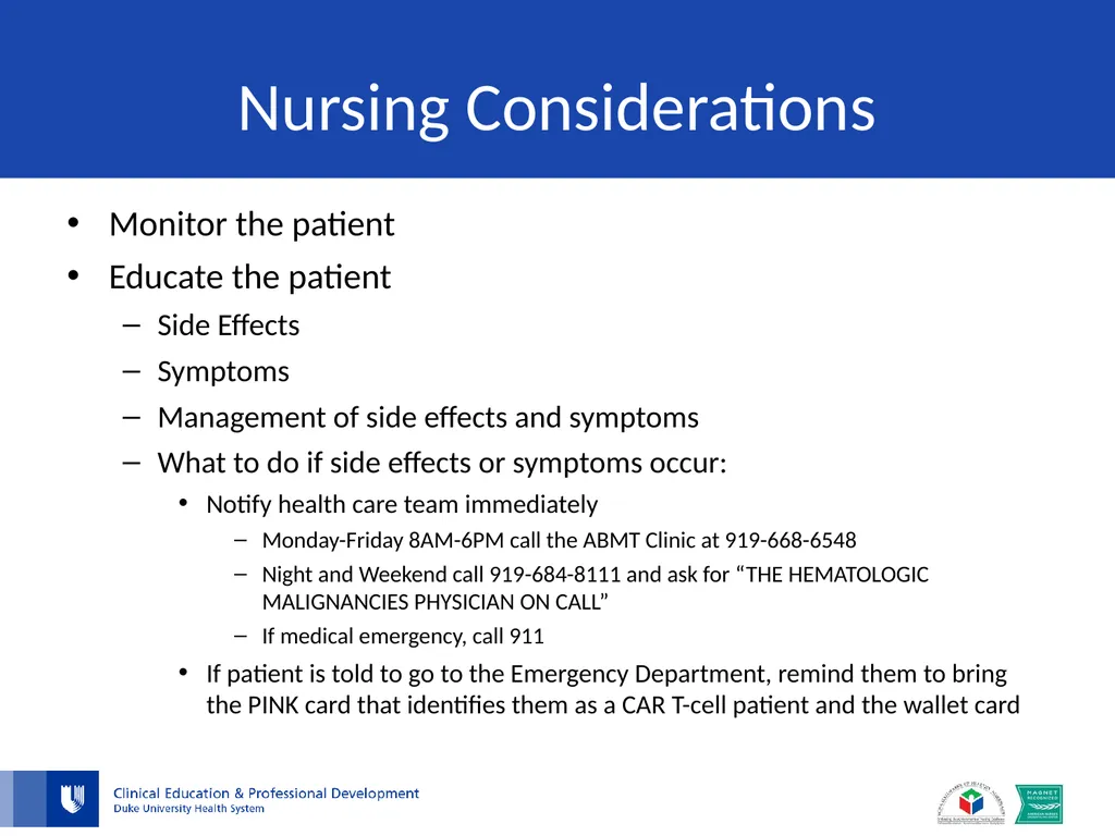 CAR T-cell Therapy What is CAR T-cell therapy? - slide 10 of 10
