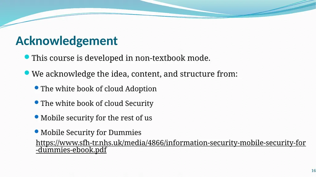 LM12 Cloud (Computing) Security Dr. Liang Zhao - slide 16 of 17