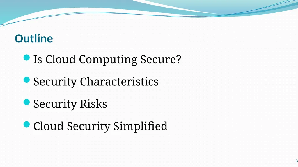 LM12 Cloud (Computing) Security Dr. Liang Zhao - slide 3 of 17