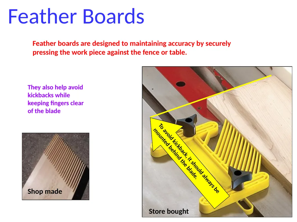 Table Saw (Circular Saw) Thanks to Tom Bockman for - slide 22 of 34