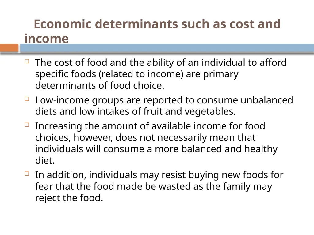 TOPIC: FACTORS AFFECTING FOOD AVAILABILITY - slide 5 of 9