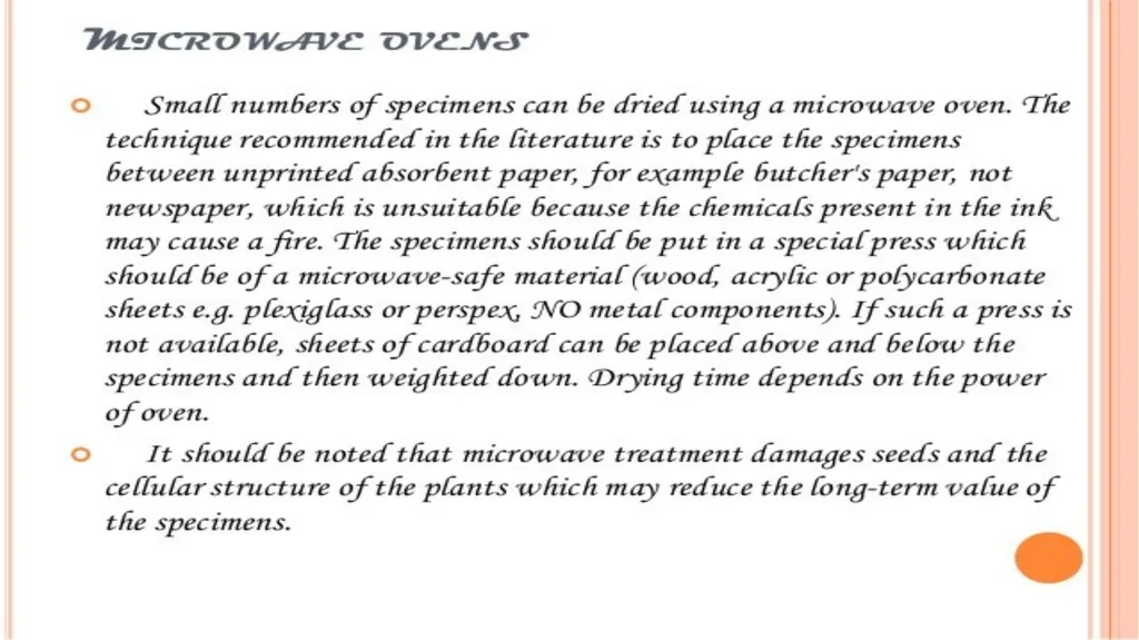 HERBARIUM PREPARATION OF HERBARIUM SHEETS, - slide 27 of 38