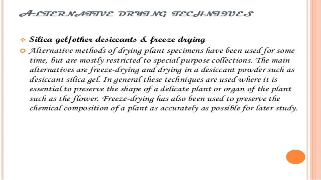 HERBARIUM PREPARATION OF HERBARIUM SHEETS, - slide 28 of 38