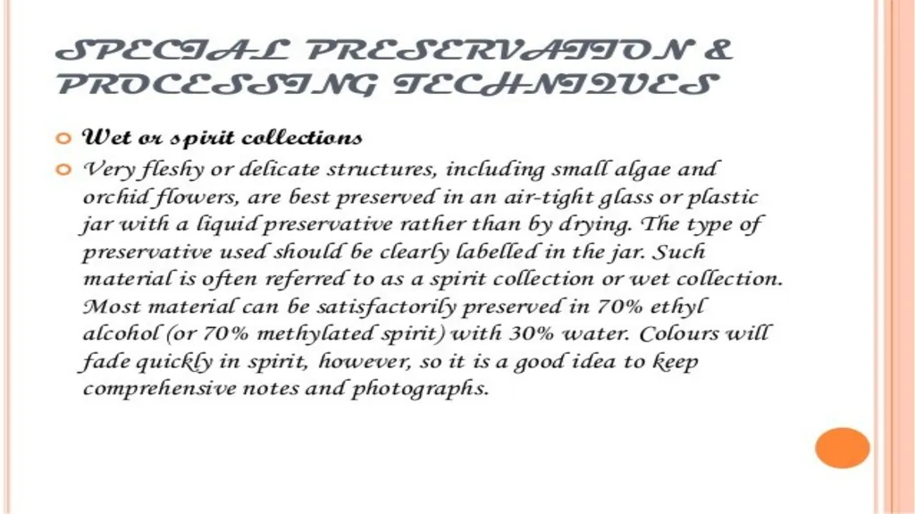 HERBARIUM PREPARATION OF HERBARIUM SHEETS, - slide 29 of 38