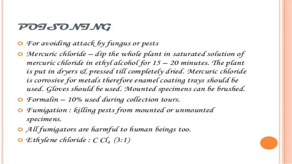 HERBARIUM PREPARATION OF HERBARIUM SHEETS, - slide 30 of 38