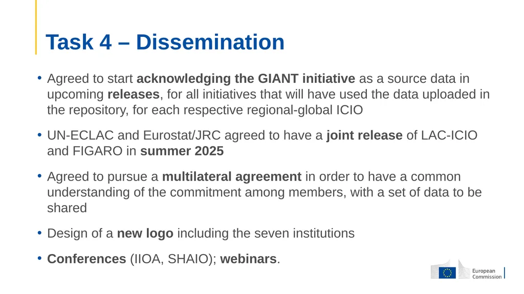 The GIANT initiative 30th International - slide 15 of 17