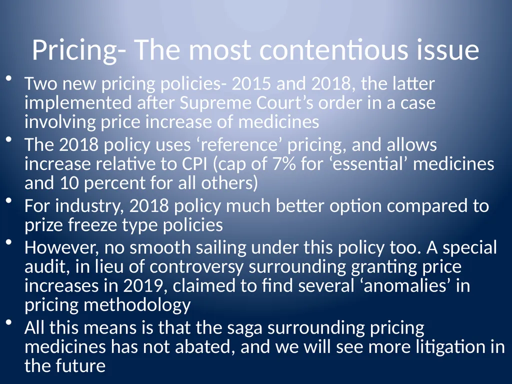 Pakistan’s Pharmaceutical Industry Growth, - slide 7 of 13