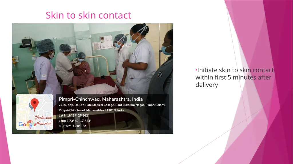 Kangaroo Mother Care Kangaroo mother care : The - slide 5 of 6