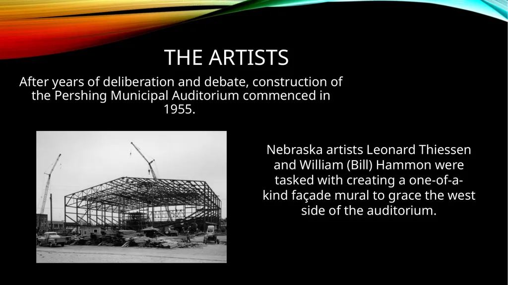 Pershing Mural Writing an Artist Statement for the - slide 2 of 24