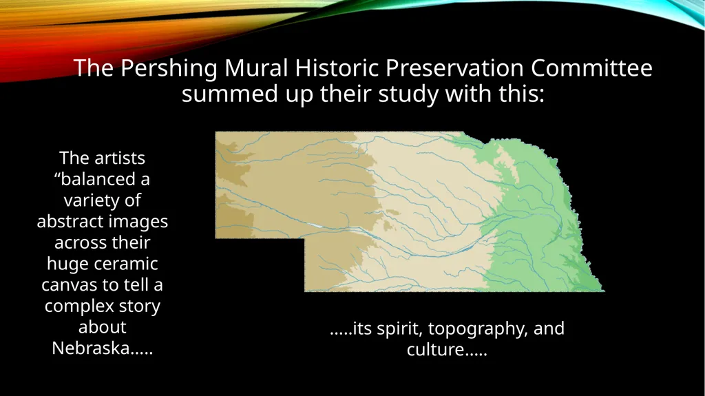 Pershing Mural Writing an Artist Statement for the - slide 19 of 24