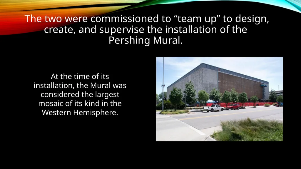 Pershing Mural Writing an Artist Statement for the - slide 5 of 24