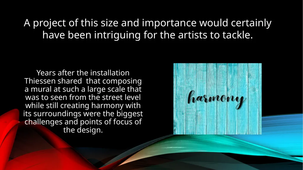 Pershing Mural Writing an Artist Statement for the - slide 4 of 24