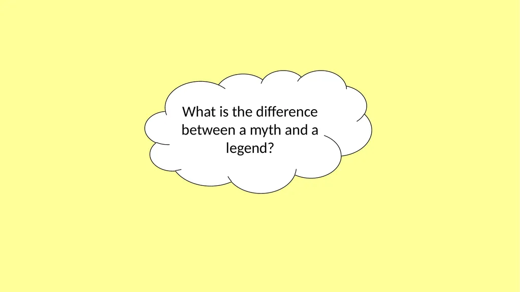 Unit 4: Myths and Legends Key Learning Goals I can - slide 4 of 6