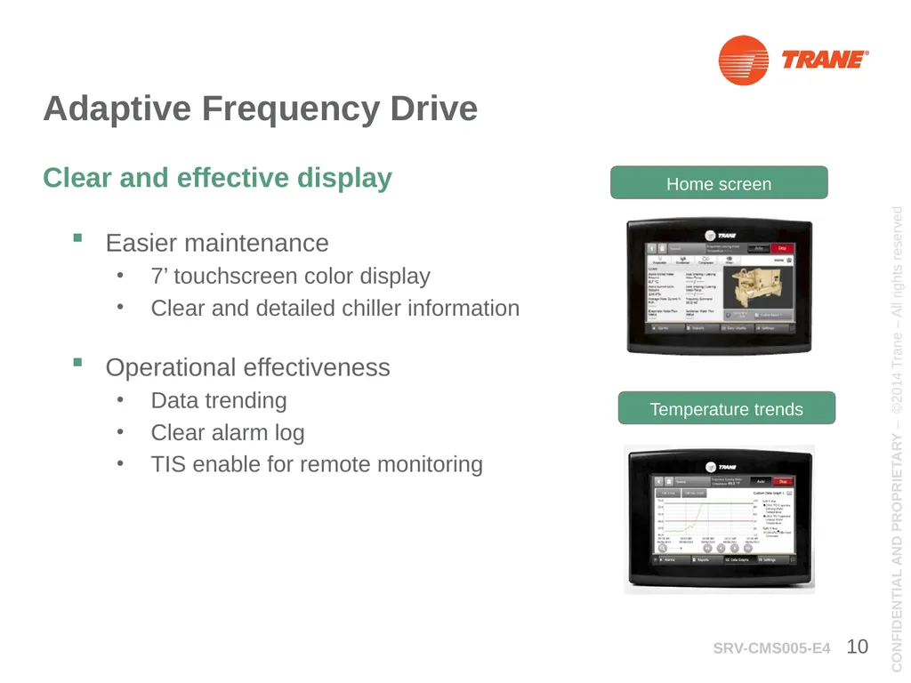 Trane Care Energy RTHD Adaptive Frequency Drive - slide 10 of 12