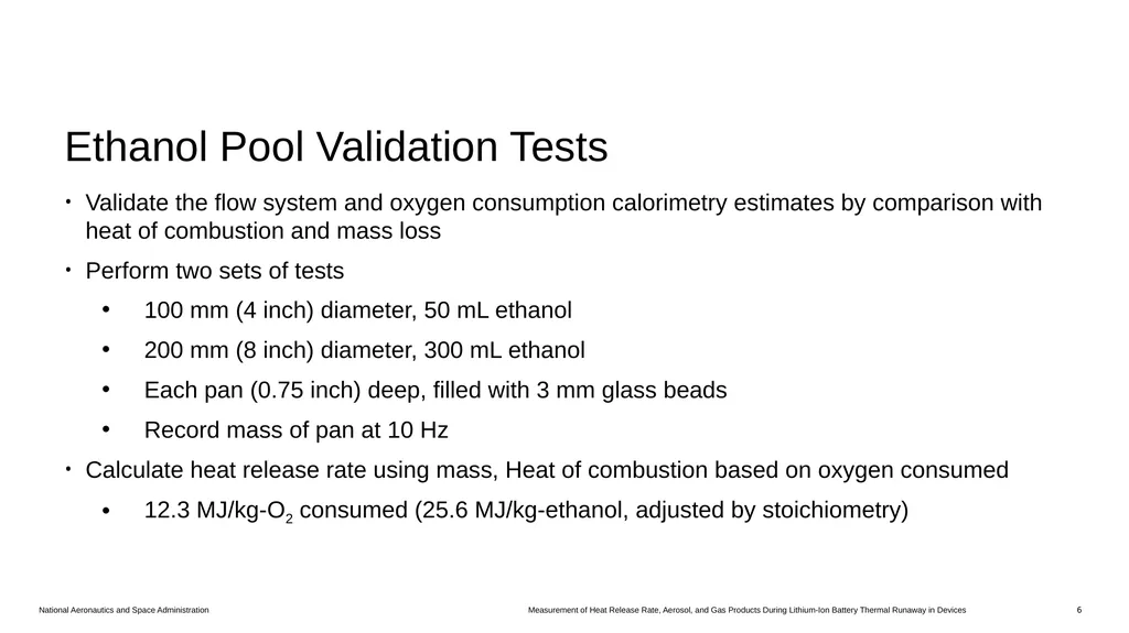 Measurement of Heat Release Rate, Aerosol, and Gas - slide 6 of 18