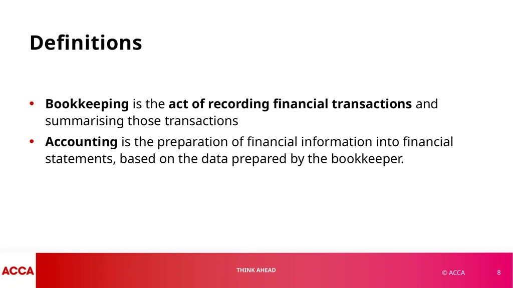 Chapter 1 Financial Statements and Financial - slide 8 of 37