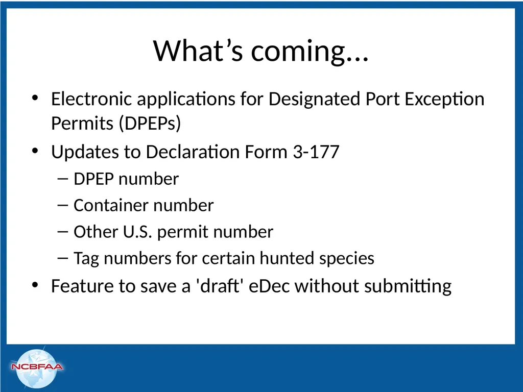 U.S. Fish & Wildlife Service Program Sponsored by - slide 9 of 10