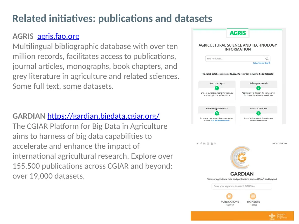 Research4Life: reducing the scientific knowledge - slide 21 of 23