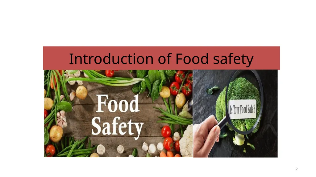 Unit 1 VETERINARY PUBLIC HEALTH AND FOOD SAFETY - slide 2 of 15