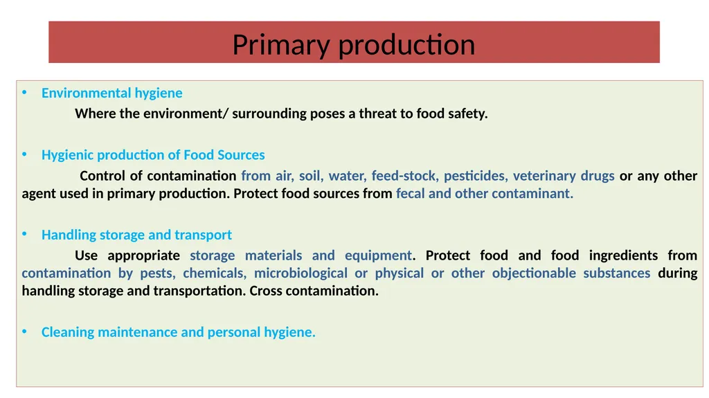 Unit 1 VETERINARY PUBLIC HEALTH AND FOOD SAFETY - slide 7 of 15