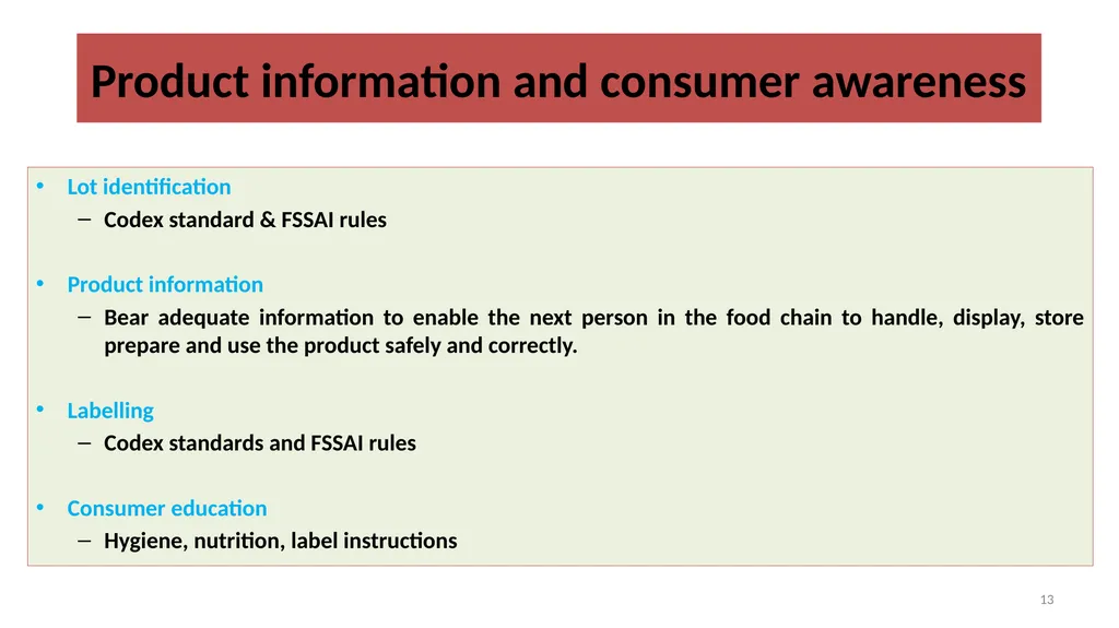 Unit 1 VETERINARY PUBLIC HEALTH AND FOOD SAFETY - slide 13 of 15
