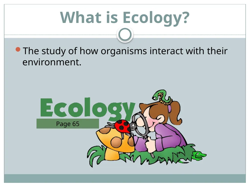 How do living and nonliving parts of the earth - slide 4 of 35