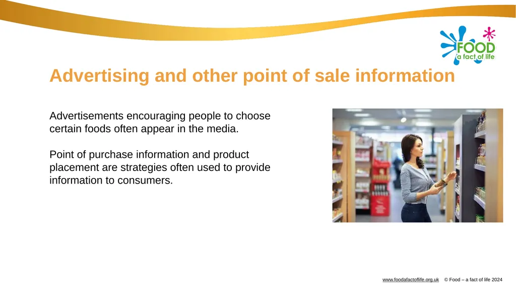 Factors affecting food choice Factors affecting - slide 28 of 32