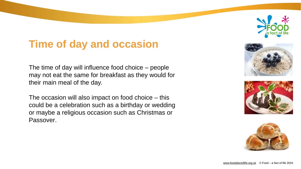 Factors affecting food choice Factors affecting - slide 10 of 32