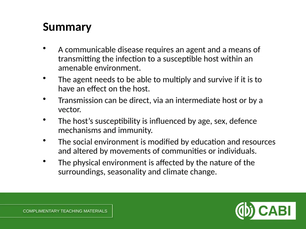 Communicable Diseases, 6th Edition A Global - slide 3 of 14