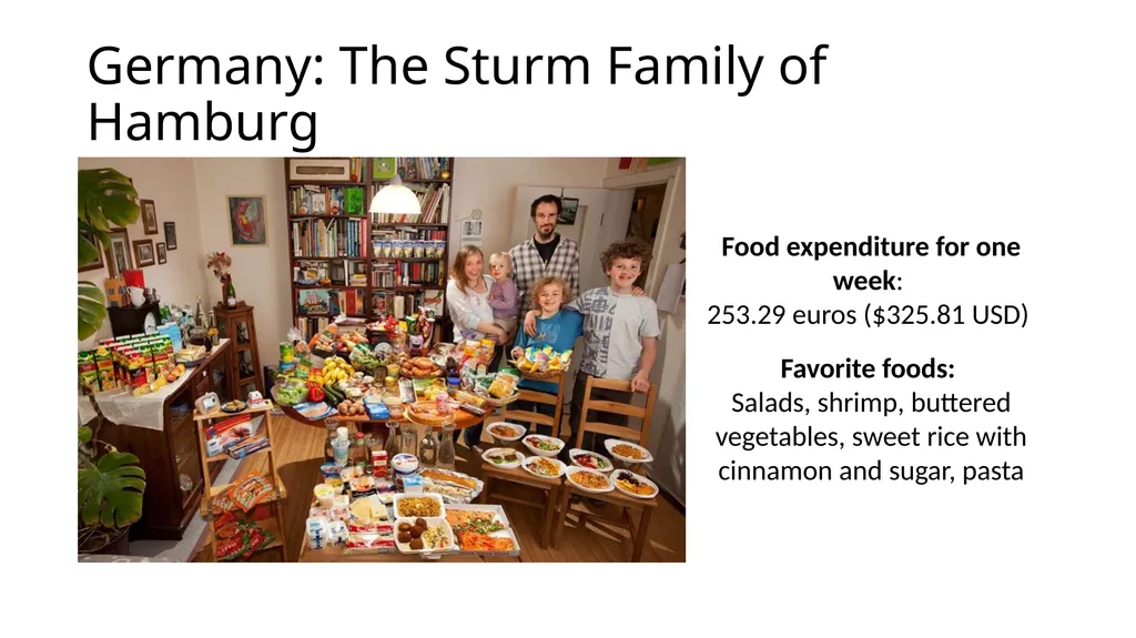What the World Eats From the Book, Hungry Planet: - slide 3 of 12