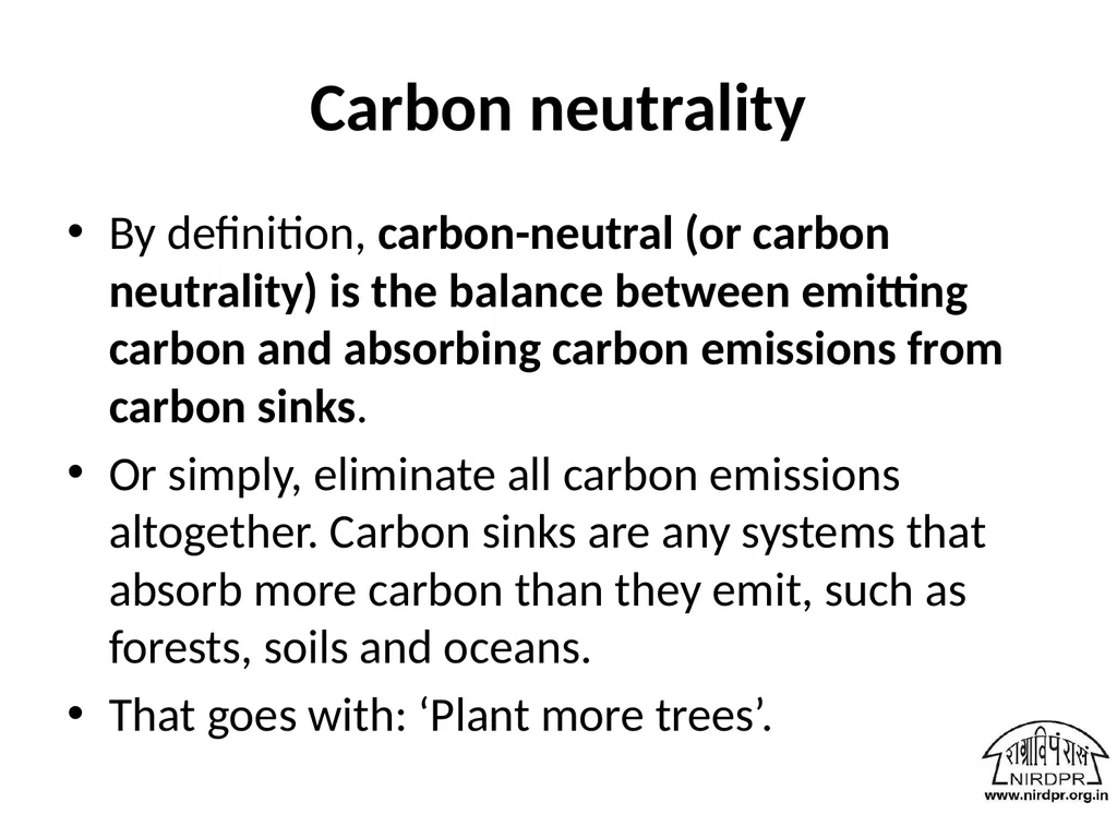 What is Carbon Footprint? What is - slide 35 of 44