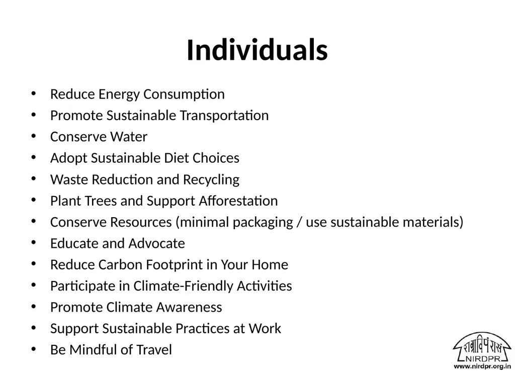 What is Carbon Footprint? What is - slide 43 of 44