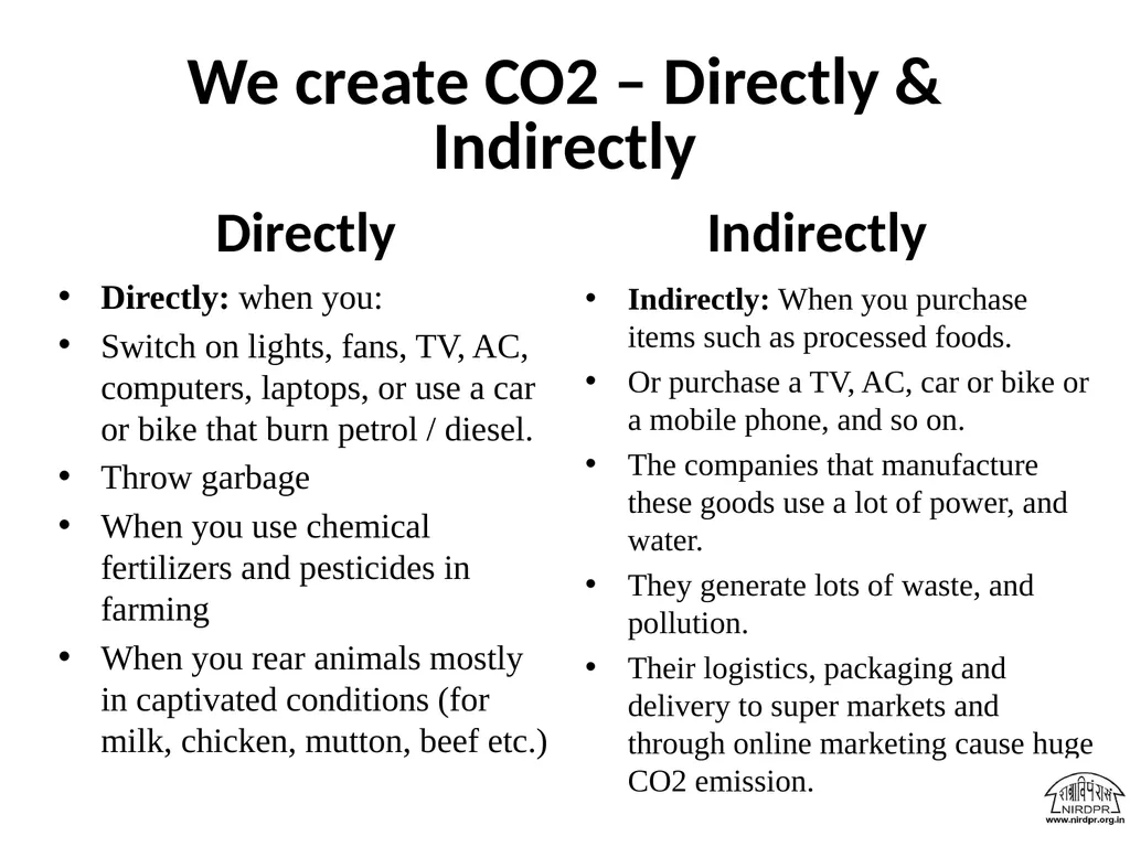 What is Carbon Footprint? What is - slide 24 of 44