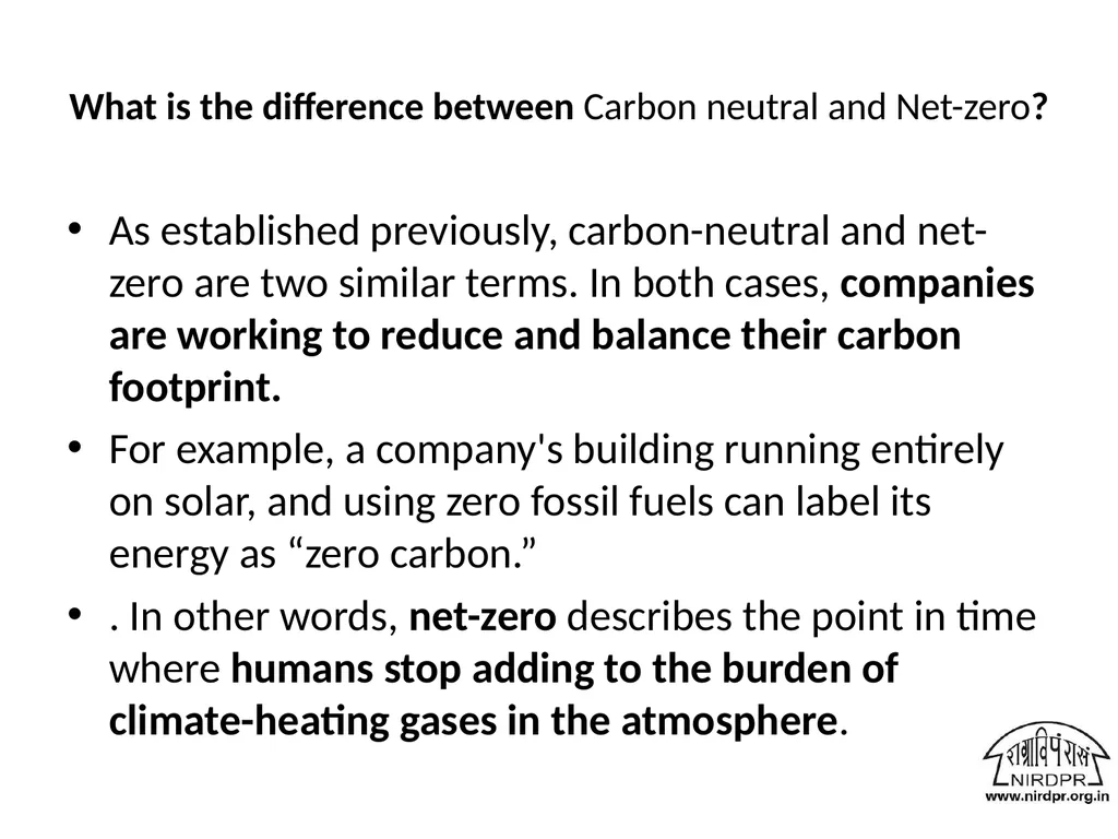 What is Carbon Footprint? What is - slide 33 of 44