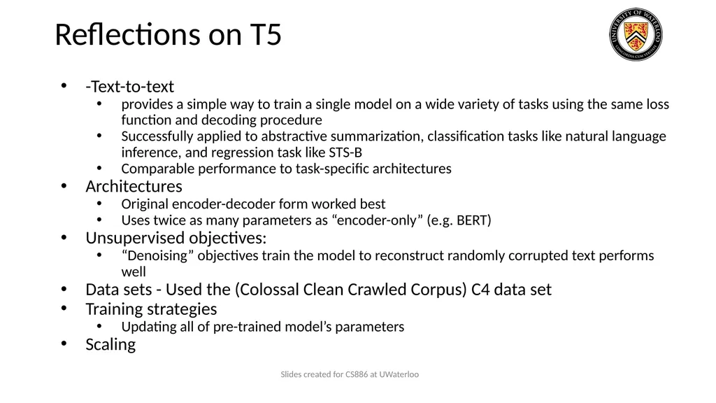 Lecture 9: Large Language Models Presenters: - slide 22 of 83