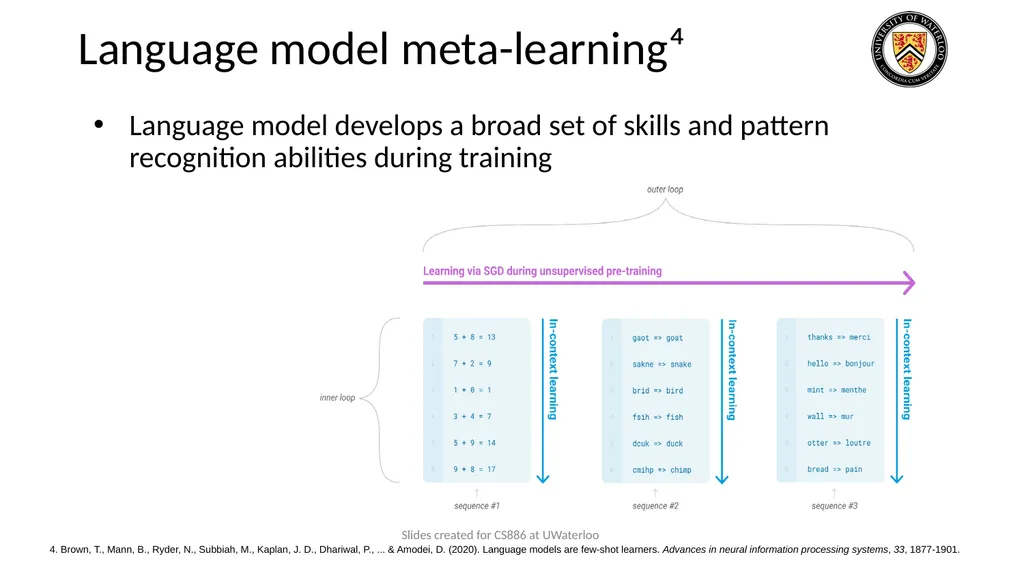 Lecture 9: Large Language Models Presenters: - slide 24 of 83