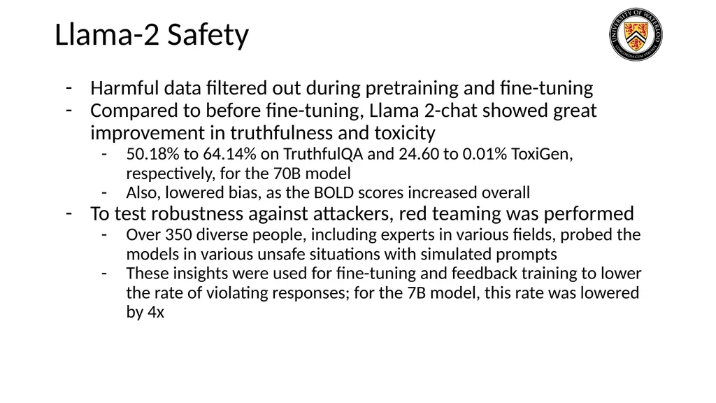 Lecture 9: Large Language Models Presenters: - slide 57 of 83