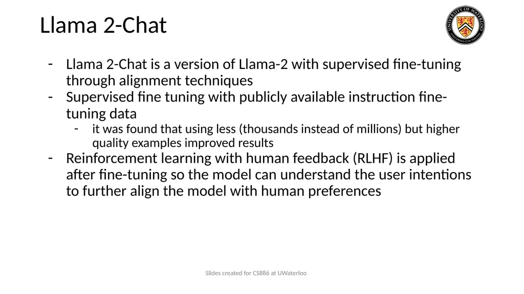 Lecture 9: Large Language Models Presenters: - slide 47 of 83