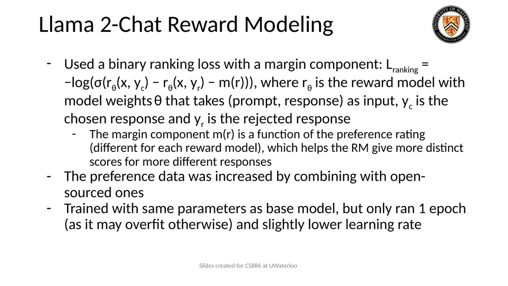 Lecture 9: Large Language Models Presenters: - slide 50 of 83