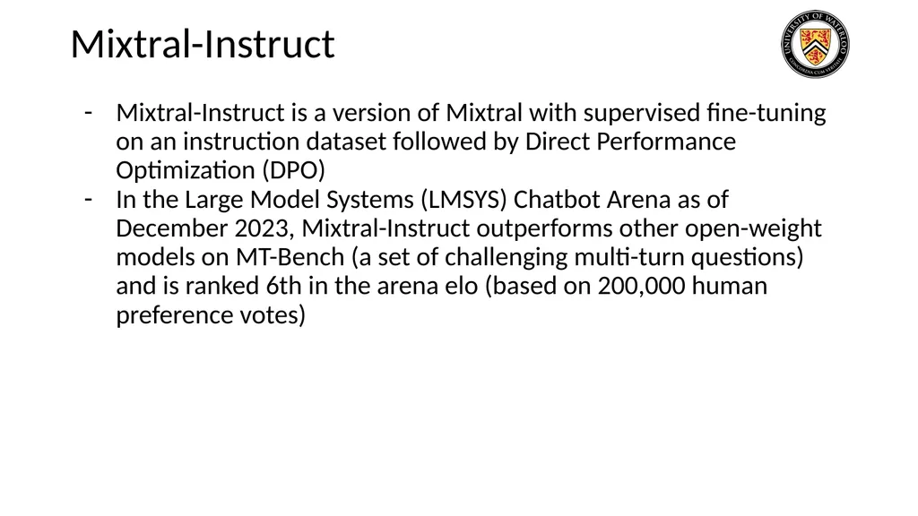 Lecture 9: Large Language Models Presenters: - slide 65 of 83