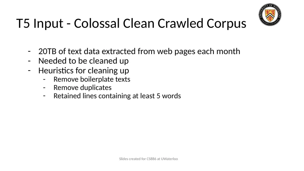 Lecture 9: Large Language Models Presenters: - slide 14 of 83