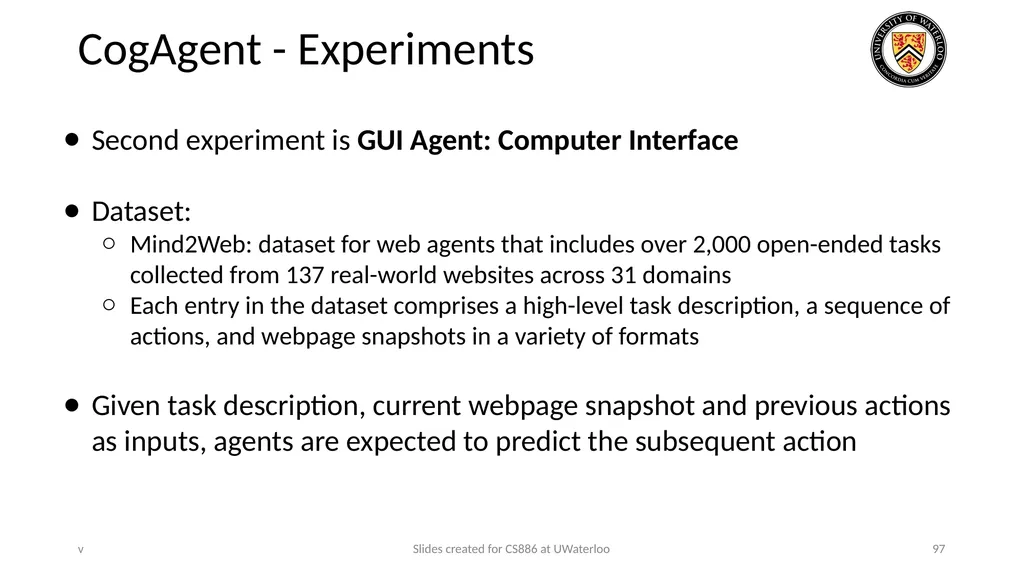 Lecture 21: LLM & Tool Augmentation Presenters: - slide 97 of 104