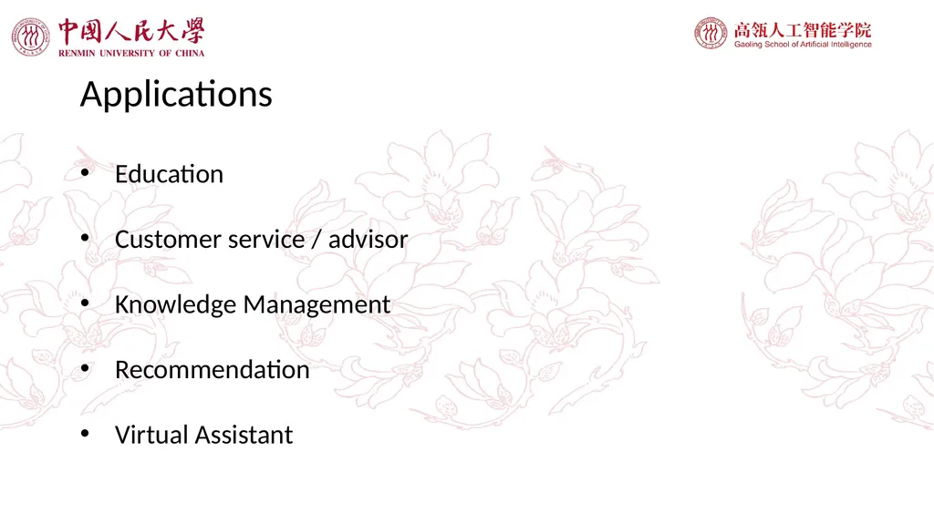 Large Language Models and Applications GPT-4 just - slide 25 of 40