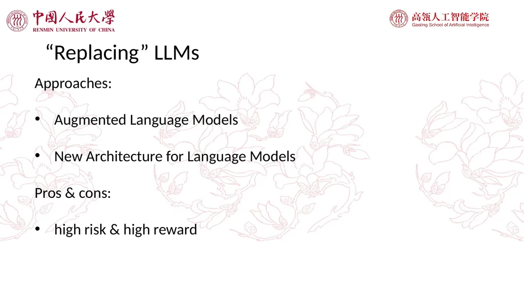 Large Language Models and Applications GPT-4 just - slide 35 of 40