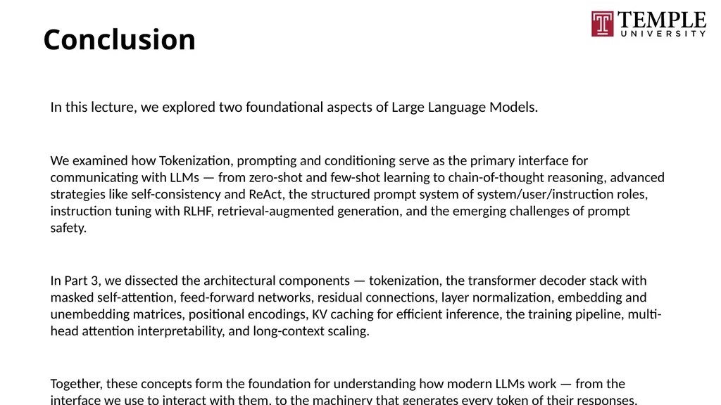 Understanding Large Language Models A Natural - slide 74 of 74
